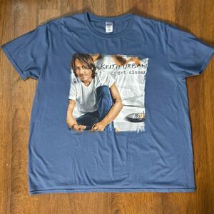 KEITH URBAN get closer 2011 world TOUR t shirt band tee XL